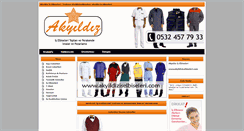Desktop Screenshot of akyildiziselbiseleri.com